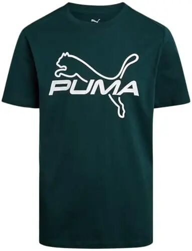PUMA Boys T-Shirts Athletic Crewneck Short Sleeve Tees (Sizes S-XL) | Soft Breathable Cotton Blend, Comfortable Casual Fit, Great for School, Play & Everyday Wear - Puma