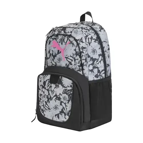 PUMA Contender Backpack, Floral/Posied Pink, One Size - MODAZONE (1)