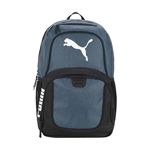 PUMA Contender Backpack with Laptop Sleeve, Item Organizer & Media Pocket, Evening Sky, OS - PUMA
