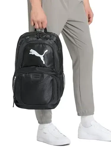 PUMA Contender Ryukzaki, Qora/Yorqin Qizil, Bir Hajmi - 6