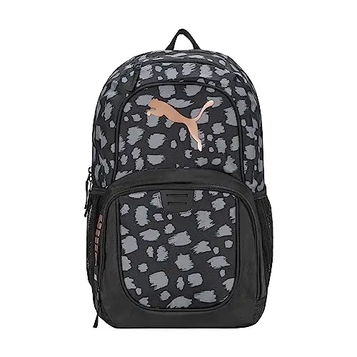 PUMA Contender Backpack, Rose Gold Cheetah, One Size - 1