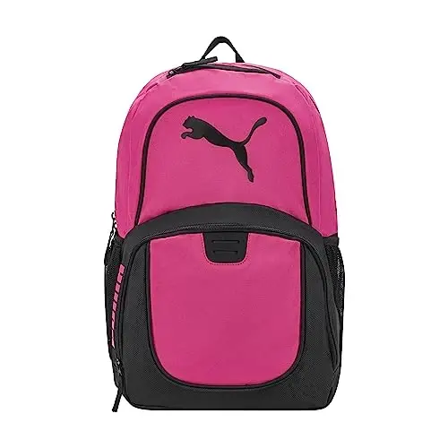 PUMA unisex-adult Contender Backpack with Laptop Sleeve, Item Organizer & Media Pocket - 1