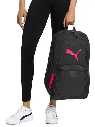 PUMA unisex-adult Contender Backpack with Laptop Sleeve, Item Organizer & Media Pocket - 6