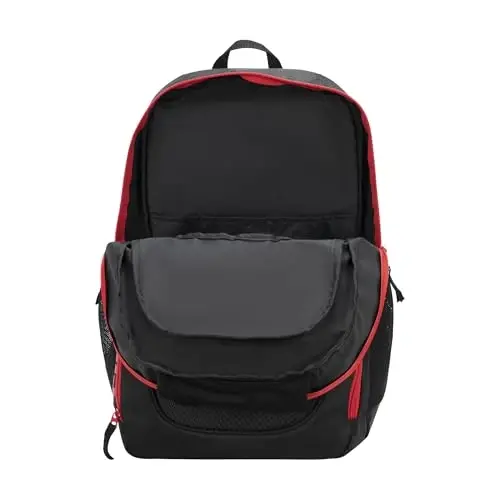 PUMA Contender Backpack, Black/Bright Red, One Size - 4