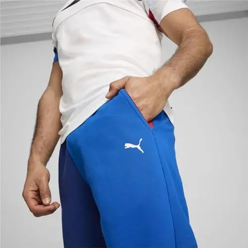 PUMA erkaklar BMW M Motorsport Essentials Fleece sport shimlari - 4