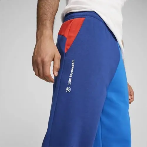PUMA erkaklar BMW M Motorsport Essentials Fleece sport shimlari - 7