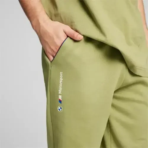 PUMA erkaklar BMW M Motorsport Essentials Fleece sport shimlari - 4