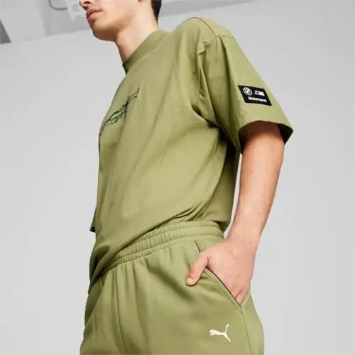 PUMA erkaklar BMW M Motorsport Essentials Fleece sport shimlari - 7