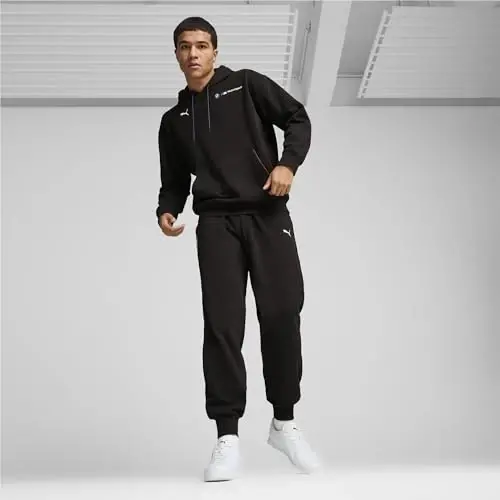 PUMA erkaklar BMW M Motorsport Essentials Fleece sport shimlari - 5