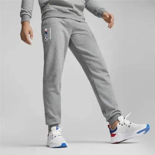 PUMA erkaklar BMW M Motorsport Essentials Fleece sport shimlari - 3