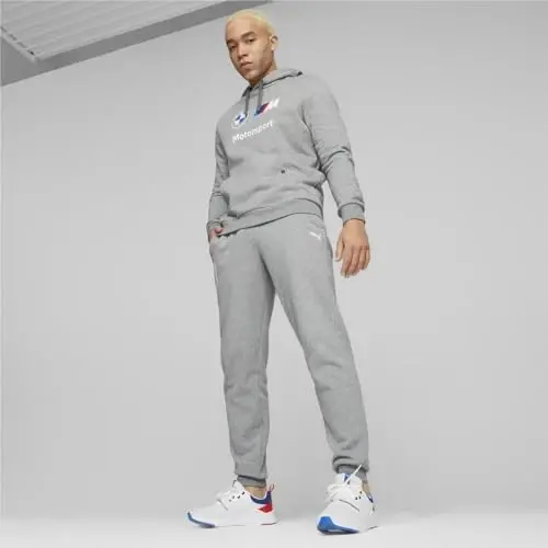 PUMA erkaklar BMW M Motorsport Essentials Fleece sport shimlari - 4
