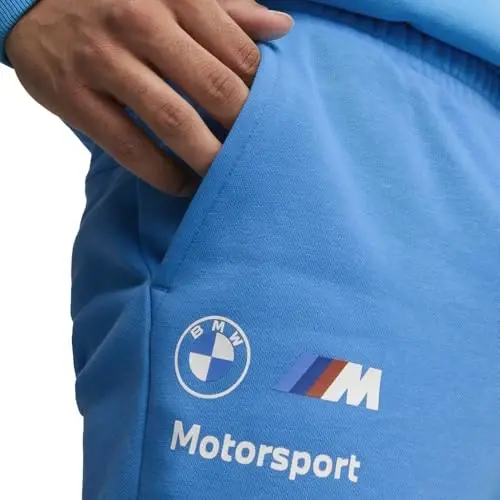 PUMA erkaklar BMW M Motorsport Essentials Fleece sport shimlari - 5