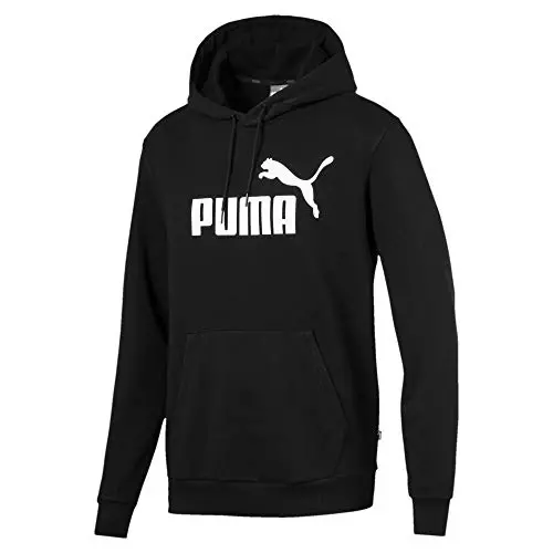 PUMA erkaklar Essentials Logo Fleece Hoodie (Katta va baland bo'yli o'lchamlarda mavjud) - PUMA (1)