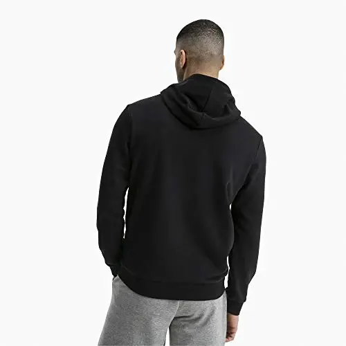 PUMA erkaklar Essentials Logo Fleece Hoodie (Katta va baland bo'yli o'lchamlarda mavjud) - 4