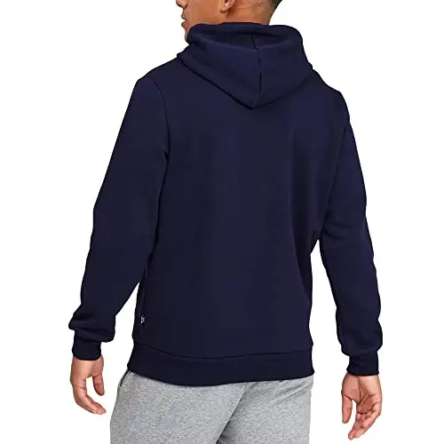 PUMA erkaklar Essentials Logo Fleece Hoodie (Katta va uzun boʻyli oʻlchamlarda mavjud) - 2