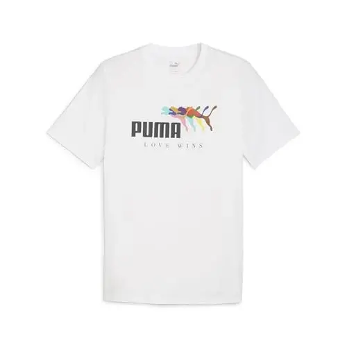 PUMA erkaklar uchun grafik futbolka (Katta va baland o'lchamlarda mavjud) 