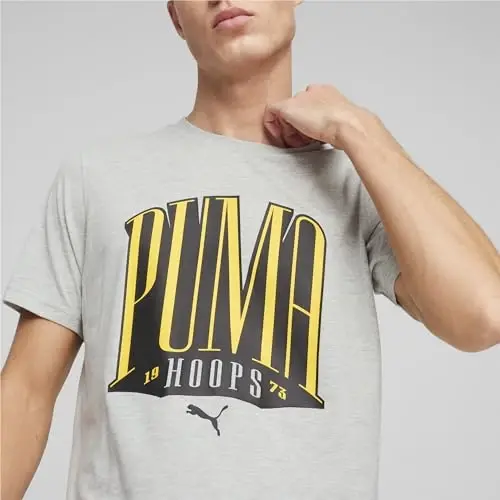 PUMA erkaklar uchun grafik futbolka (Katta va uzun bo'yli o'lchamlarda mavjud) - 7