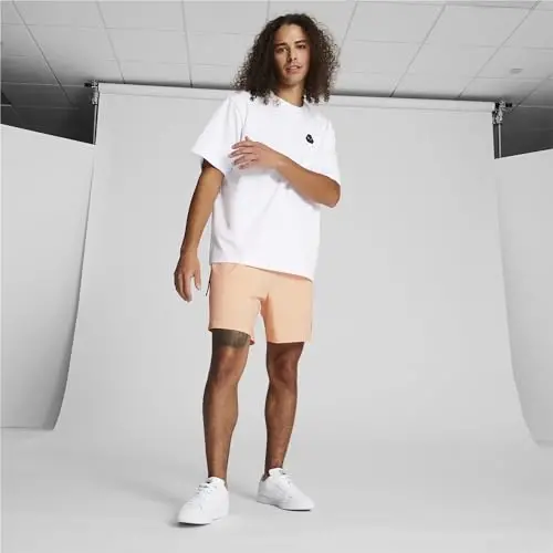 PUMA Erkaklar uchun kundalik qisqa yengli futbolka - 5