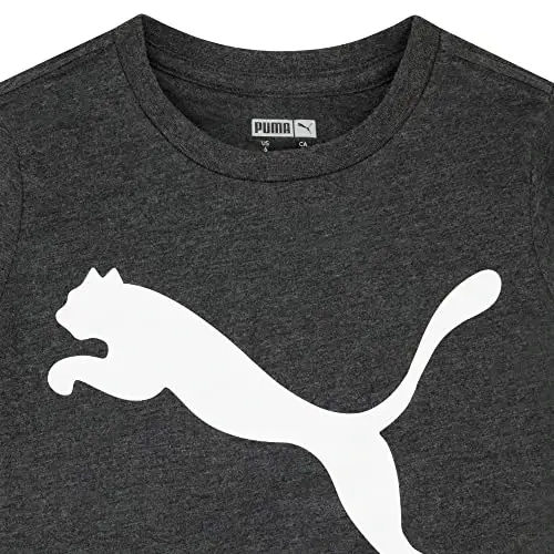 PUMA Boys' Big Cat Logo T-Shirt - 5