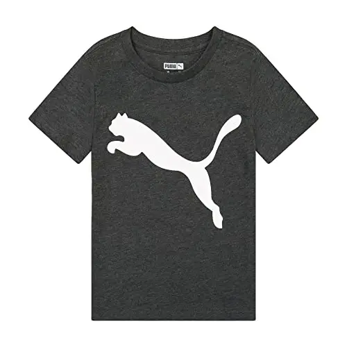 PUMA Boys' Big Cat Logo T-Shirt - 4