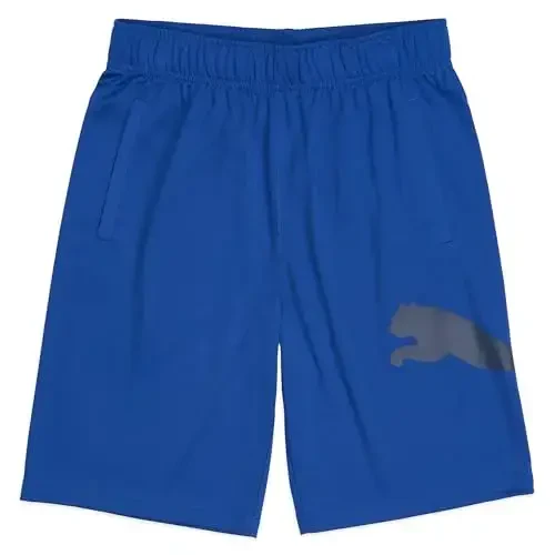 PUMA Boys' Core Essential Athletic Shorts - 1