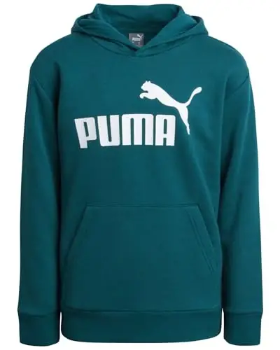 PUMA Boys Hoodie - Fleece Pullover Athletic Sweatshirt with Kangaroo Pockets - Performance Hoodie for Boys (Sizes: 8-20) - 6