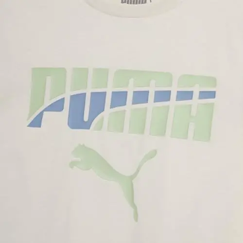 PUMA Boys Short Sleeve Cotton Graphic T-Shirt, Crewneck - 3