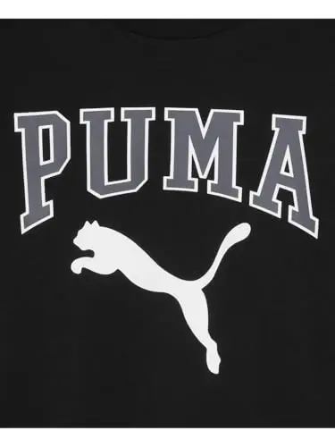 PUMA Boys Short Sleeve Cotton Graphic T-Shirt, Crewneck - 3