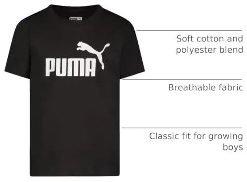 Puma Boys' No. 1 Logo T-Shirt 