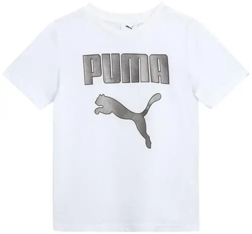 PUMA Boys Short Set - 3 Piece Short Sleeve Graphic T Shirts and Boys Shorts Kids Youth Matching Activewear Set (2T-7) - 6