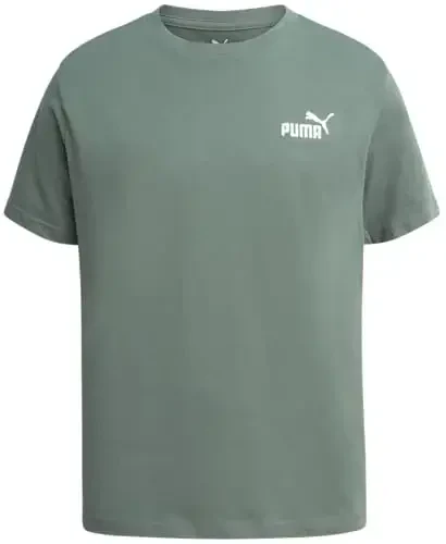 PUMA Boys Shirt - Cotton Crewneck Short Sleeve Active T Shirt for Boys with Logo (Sizes: 8-20) 
