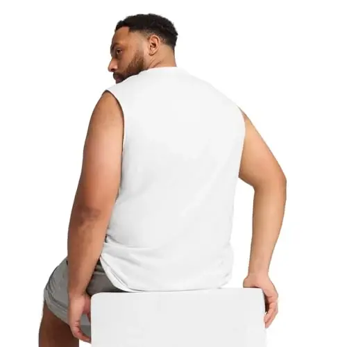 PUMA Mens Essentials Sleeveless T-Shirt (Available in Big & Tall) - 4