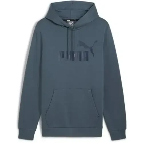 PUMA mens Essentials Logo Fleece Hoodie (Available in Big & Tall) - 1