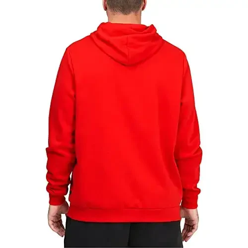 PUMA erkek Essentials Logo Fleece Kapüşonlu (Büyük ve Uzun Boylarda Mevcut) - 2