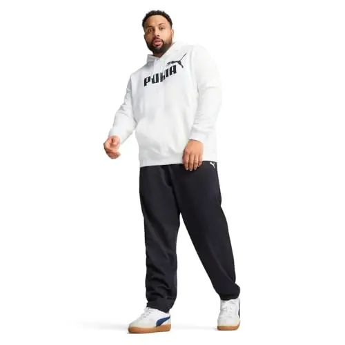 PUMA mens Essentials Logo Fleece Hoodie (Available in Big & Tall) - 3