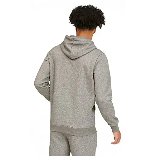 PUMA Erkek Essentials Logo Fleece Kapüşonlu Sweatshirt (Büyük ve Uzun Beden Seçenekleriyle) - 3
