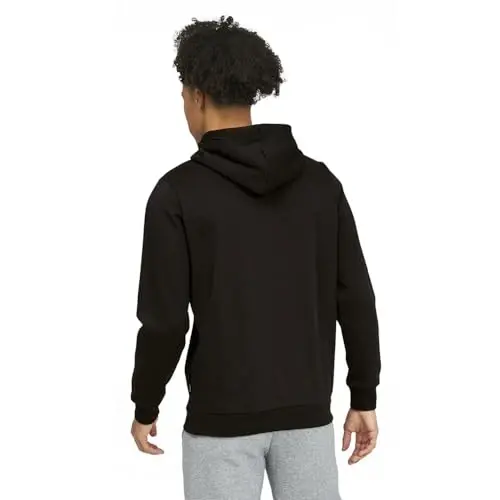 PUMA Erkek Essentials Logo Fleece Kapüşonlu Sweatshirt (Büyük ve Uzun Bedenlerde Mevcuttur) - PUMA (1)