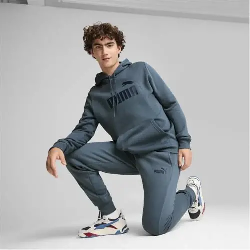PUMA mens Essentials Logo Fleece Hoodie (Available in Big & Tall) - 4