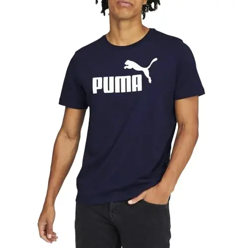 Puma Mens Essentials Logo T-Shirt (Available in Big & Tall) - 5