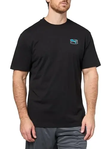 PUMA Mens Village Wear Graphic Crew Neck Short Sleeve Casual Tops Casual 