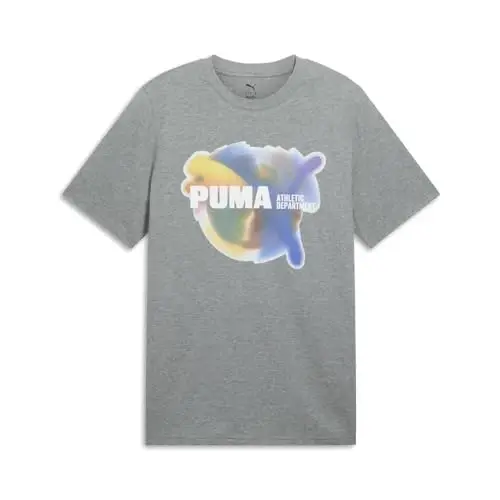 PUMA Mens Graphic T-Shirt (Available in Big and Tall Sizes) 