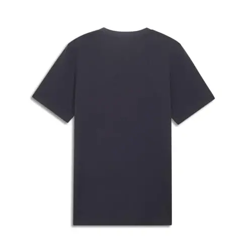 PUMA Mens Street Art Graphic Crew Neck Short Sleeve Casual Tops Casual - Blue - 2