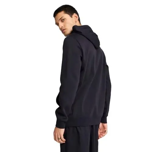 PUMA Mens Essentials No. 1 Logo Hoodie Casual Outerwear Casual - Black - 4