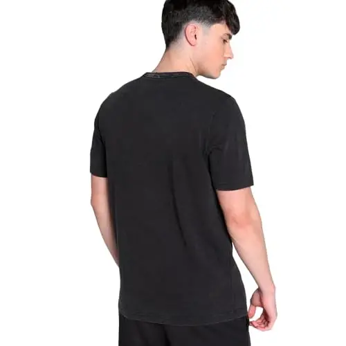 PUMA Mens Village Wear Graphic Crew Neck Short Sleeve Casual Tops Casual - 4
