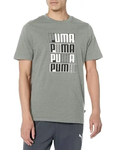 Puma Mens Essentials Logo T-Shirt (Available in Big & Tall) - 1