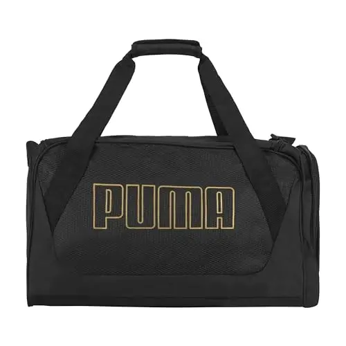 PUMA unisex-adult Form Factor Duffel with Adjustable Strap, Padded Bottom & Zip Pockets - 3