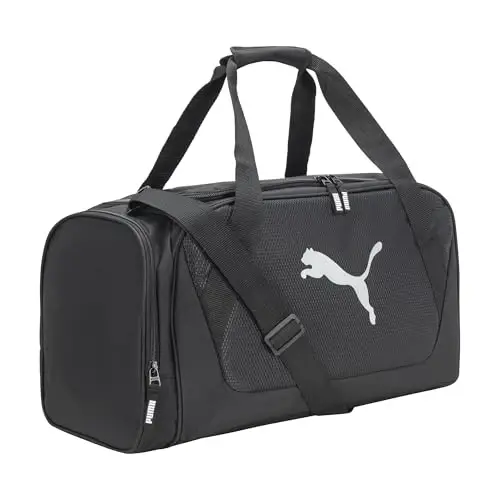 PUMA unisex-adult Form Factor Duffel with Adjustable Strap, Padded Bottom & Zip Pockets - 2