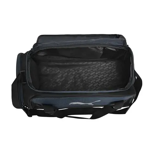 PUMA unisex-adult Form Factor Duffel with Adjustable Strap, Padded Bottom & Zip Pockets - 11