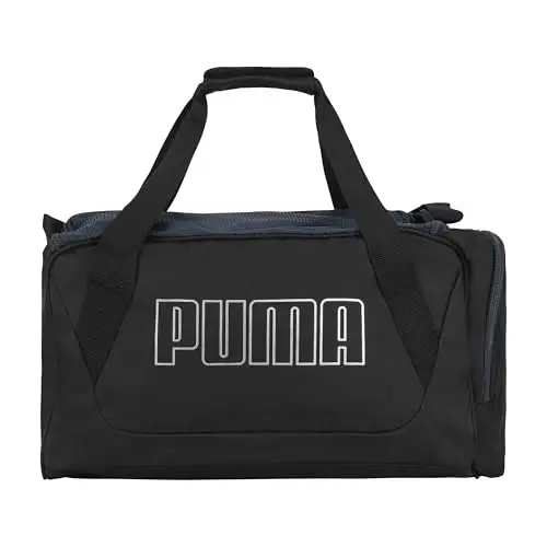 PUMA unisex-adult Form Factor Duffel with Adjustable Strap, Padded Bottom & Zip Pockets - 3