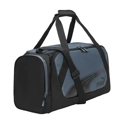 PUMA unisex-adult Form Factor Duffel with Adjustable Strap, Padded Bottom & Zip Pockets - 2